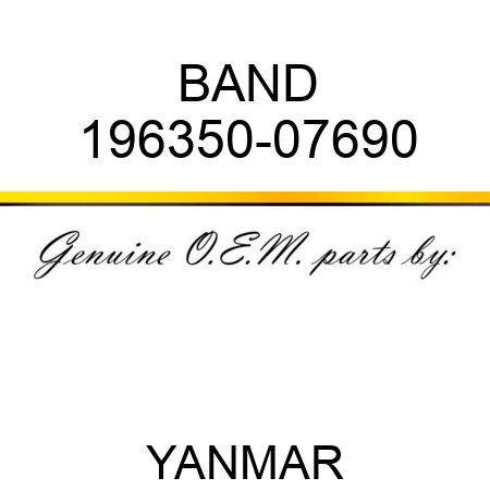 BAND 196350-07690