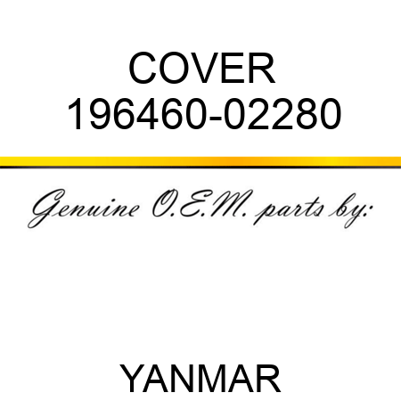 COVER 196460-02280
