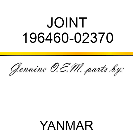 JOINT 196460-02370