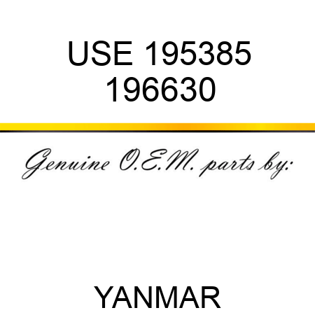 USE 195385 196630