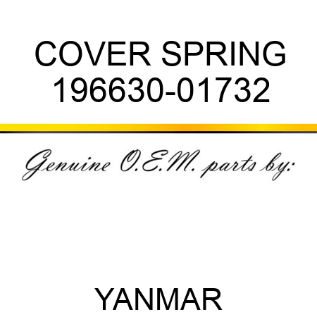 COVER, SPRING 196630-01732
