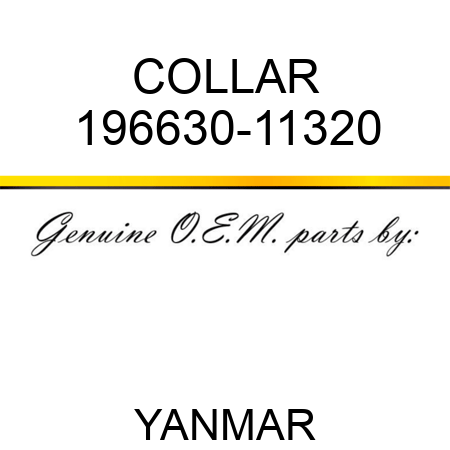 COLLAR 196630-11320