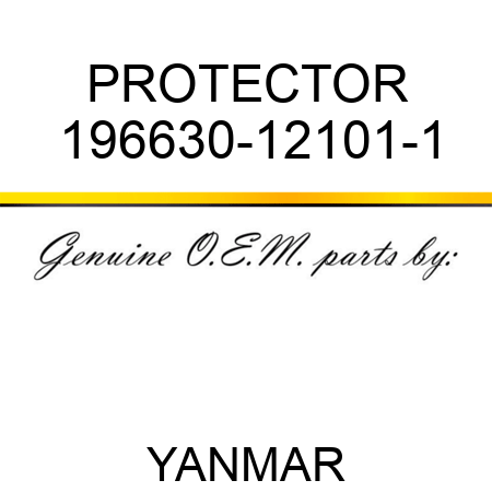PROTECTOR 196630-12101-1