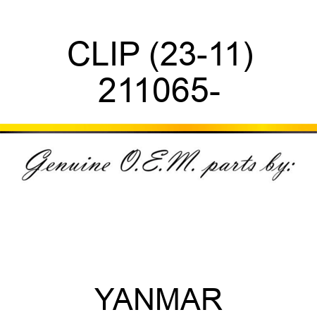 CLIP (23-11) 211065-