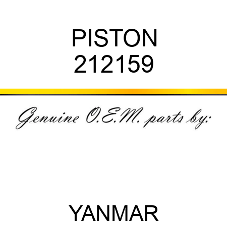 PISTON 212159