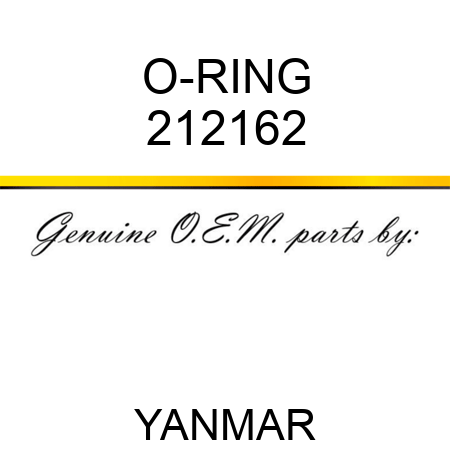 O-RING 212162