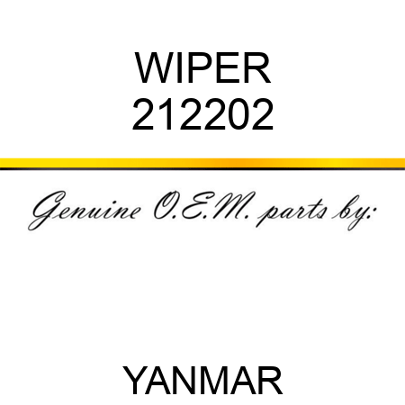 WIPER 212202