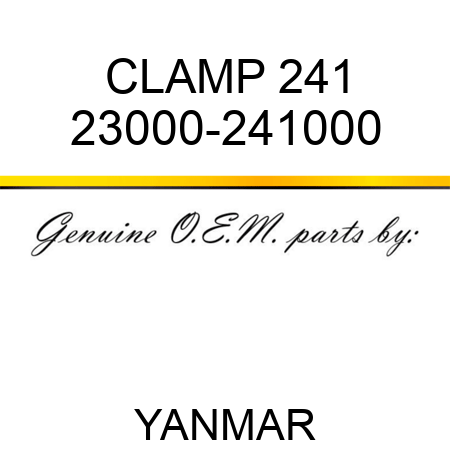 CLAMP, 241 23000-241000