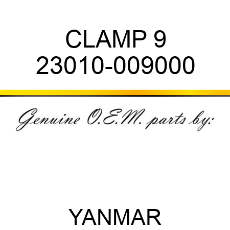 CLAMP, 9 23010-009000
