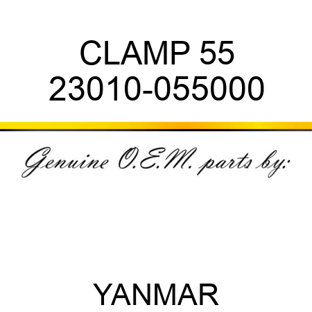 CLAMP, 55 23010-055000