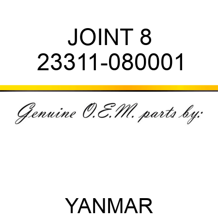 JOINT, 8 23311-080001