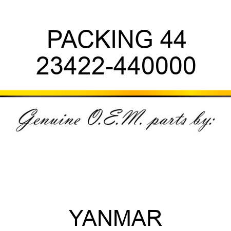 PACKING 44 23422-440000