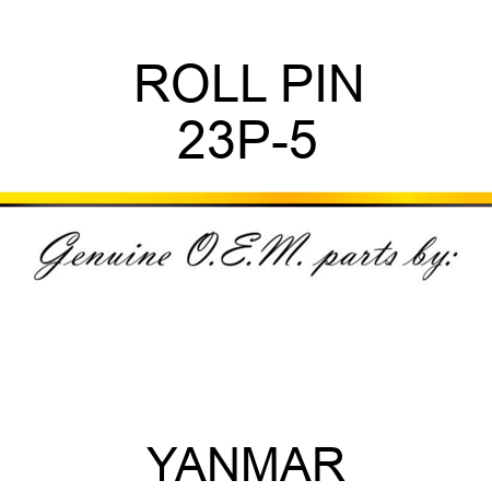 ROLL PIN 23P-5