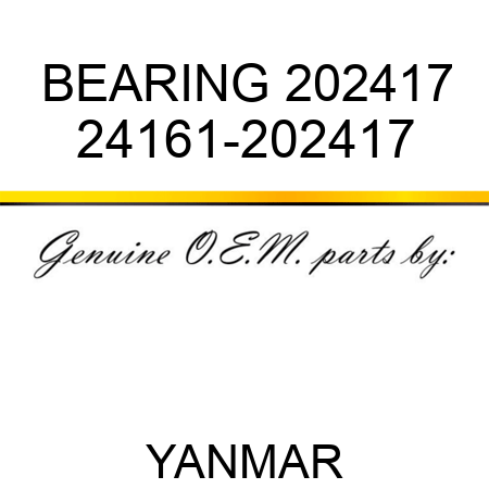 BEARING, 202417 24161-202417