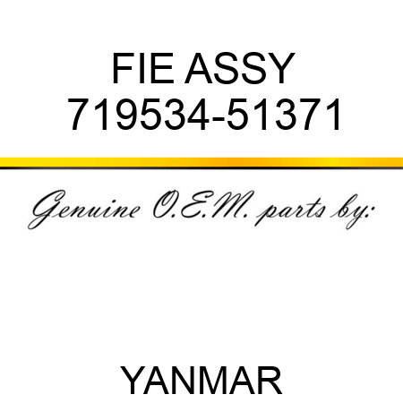 FIE ASSY 719534-51371