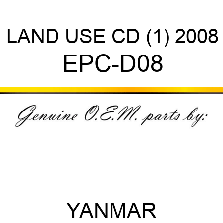 LAND USE CD (1) 2008 EPC-D08