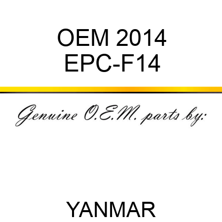 OEM 2014 EPC-F14