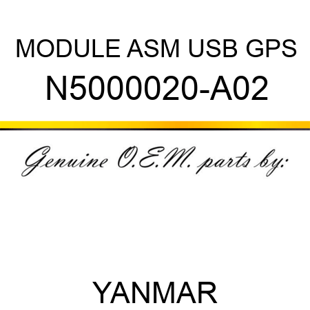 MODULE ASM, USB GPS N5000020-A02