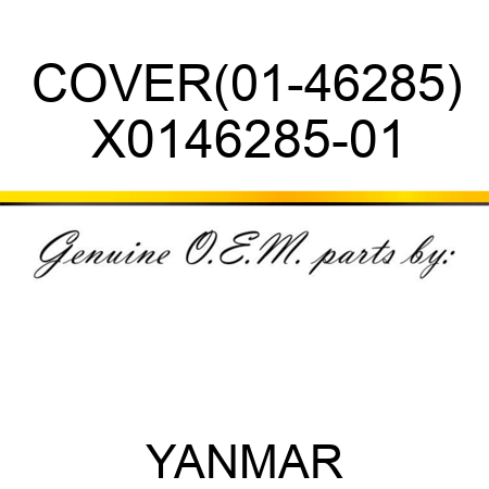 COVER(01-46285) X0146285-01