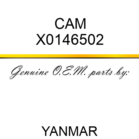 CAM X0146502