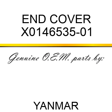 END COVER X0146535-01