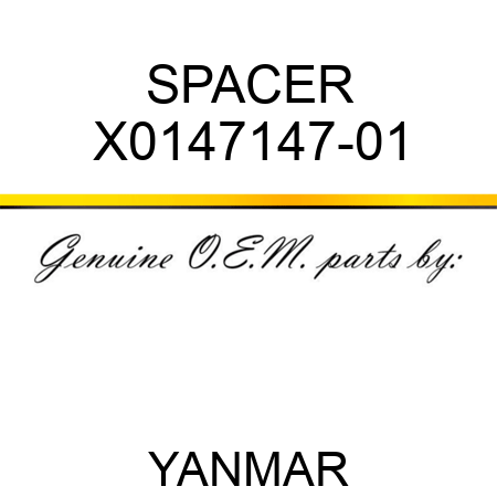 SPACER X0147147-01