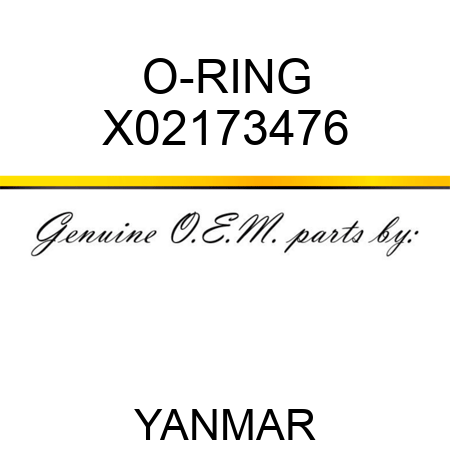 O-RING X02173476