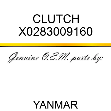 CLUTCH X0283009160