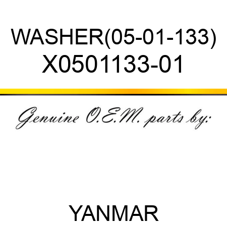 WASHER(05-01-133) X0501133-01