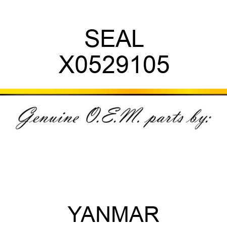 SEAL X0529105