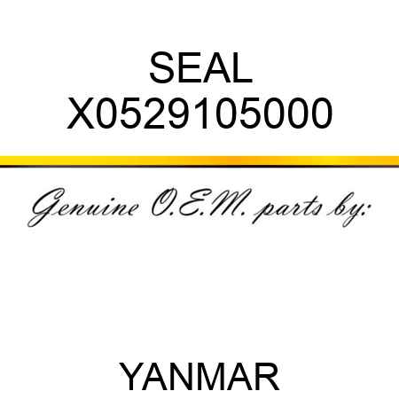 SEAL X0529105000