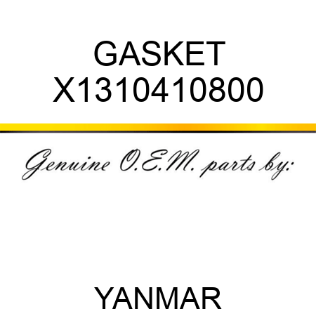 GASKET X1310410800