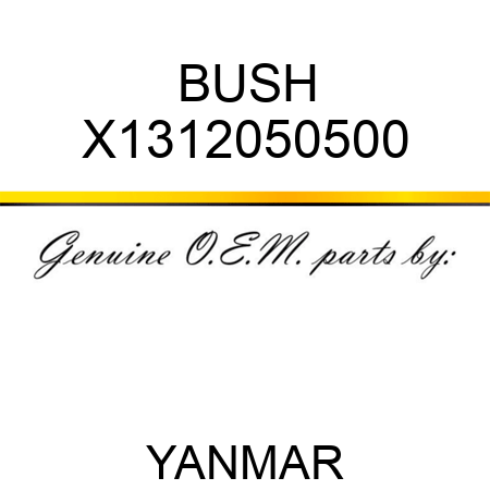 BUSH X1312050500