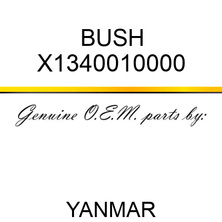 BUSH X1340010000