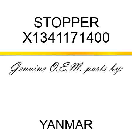 STOPPER X1341171400