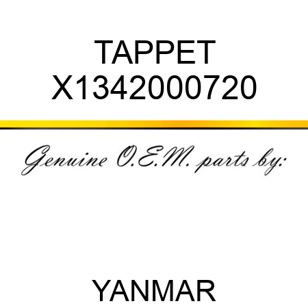 TAPPET X1342000720