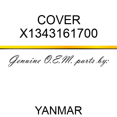 COVER X1343161700