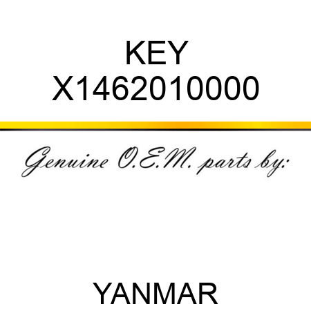 KEY X1462010000