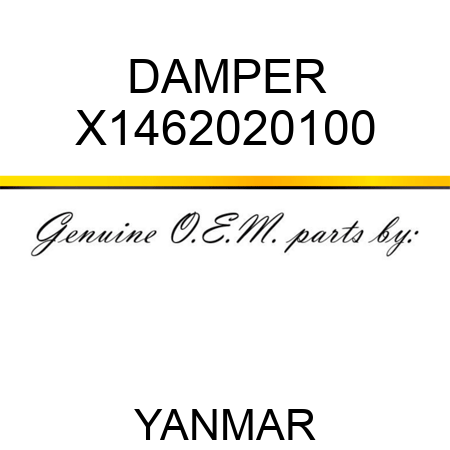 DAMPER X1462020100