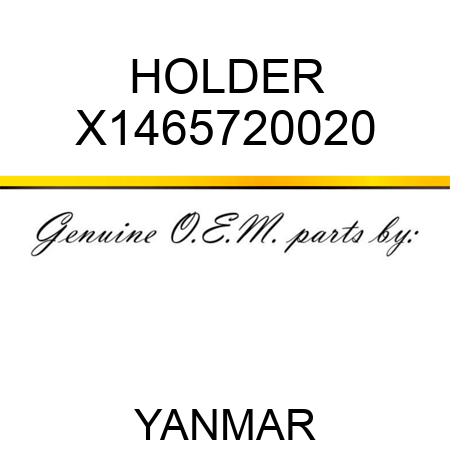 HOLDER X1465720020