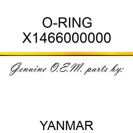 O-RING X1466000000