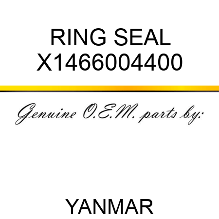 RING, SEAL X1466004400