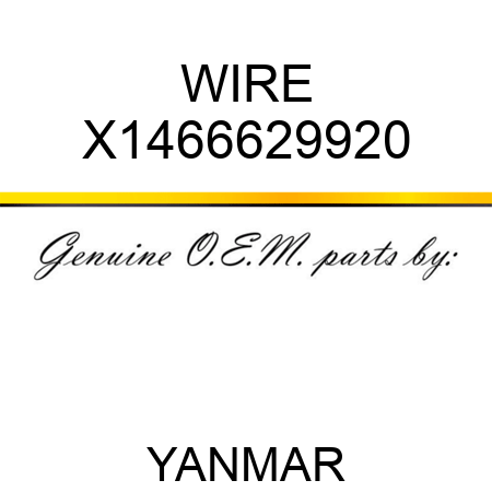 WIRE X1466629920