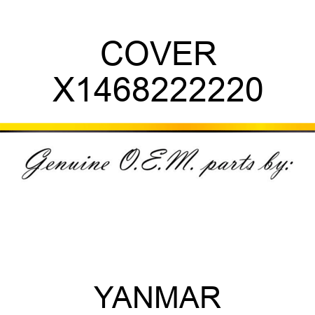 COVER X1468222220