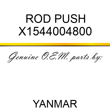 ROD, PUSH X1544004800