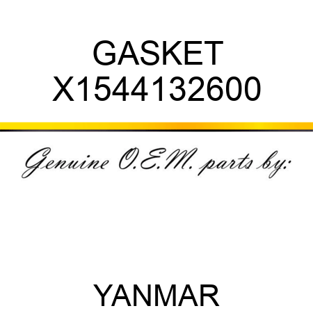 GASKET X1544132600