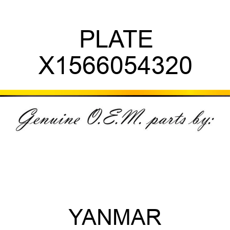 PLATE X1566054320