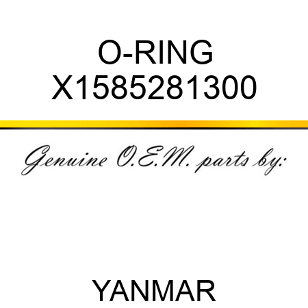 O-RING X1585281300