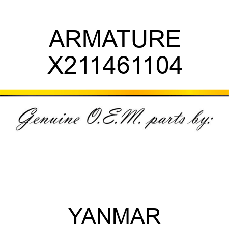 ARMATURE X211461104