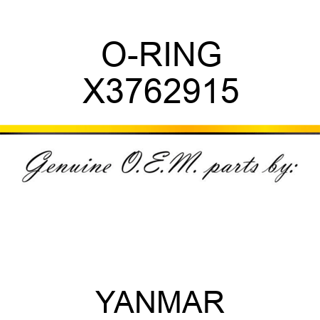 O-RING X3762915